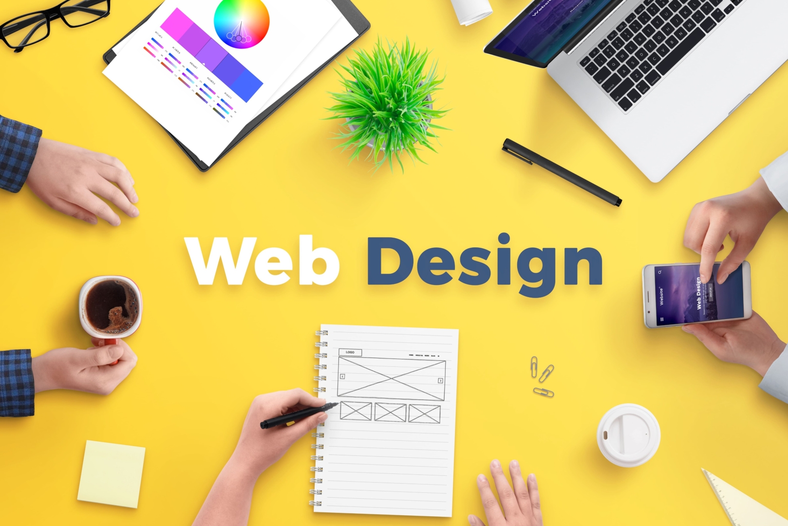 網頁設計色彩心理學指南：精准匹配品牌與用戶需求