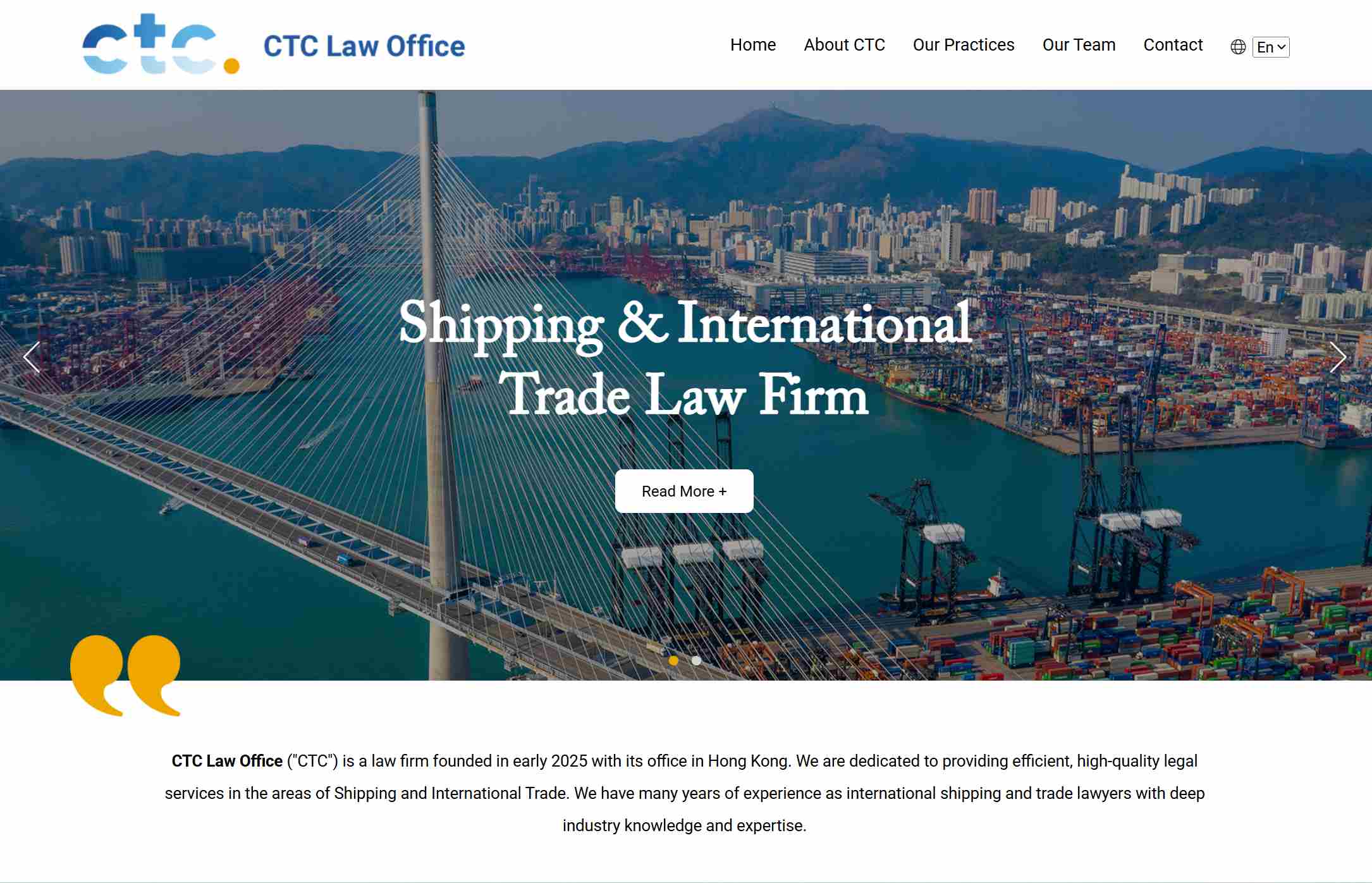 CTC Law Office首頁